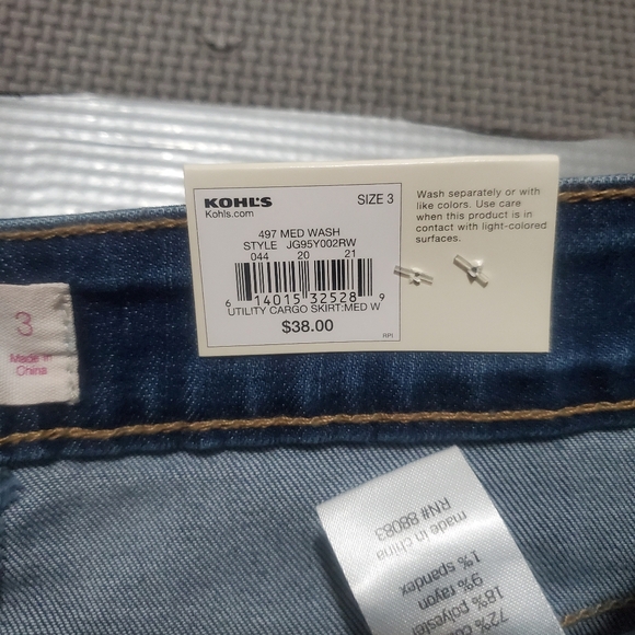 Nwt jean skirt - Picture 5 of 5